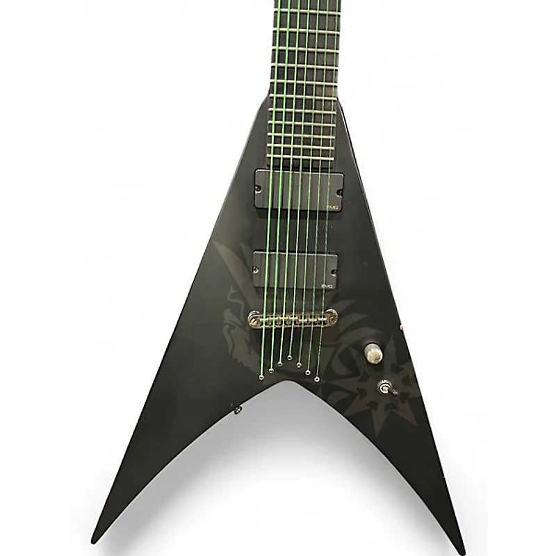 Used Ltd HEX-7 Black Solid Body Electric Guitar