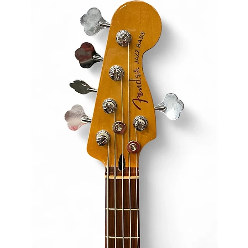 Used Fender Player Plus Jazz Bass V tequila sunrise Electric Bass Guitar