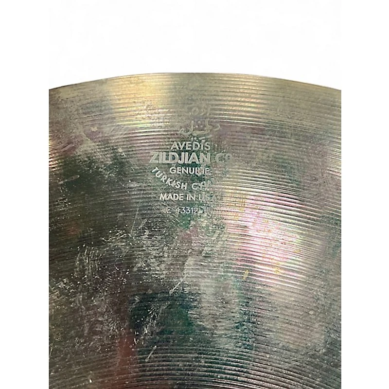 Used Zildjian 14in A Custom Hi Hat Bottom Cymbal