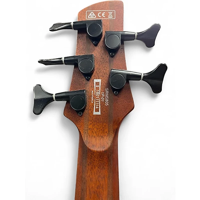 Used Ibanez SRMS805 Deep Twilight Electric Bass Guitar