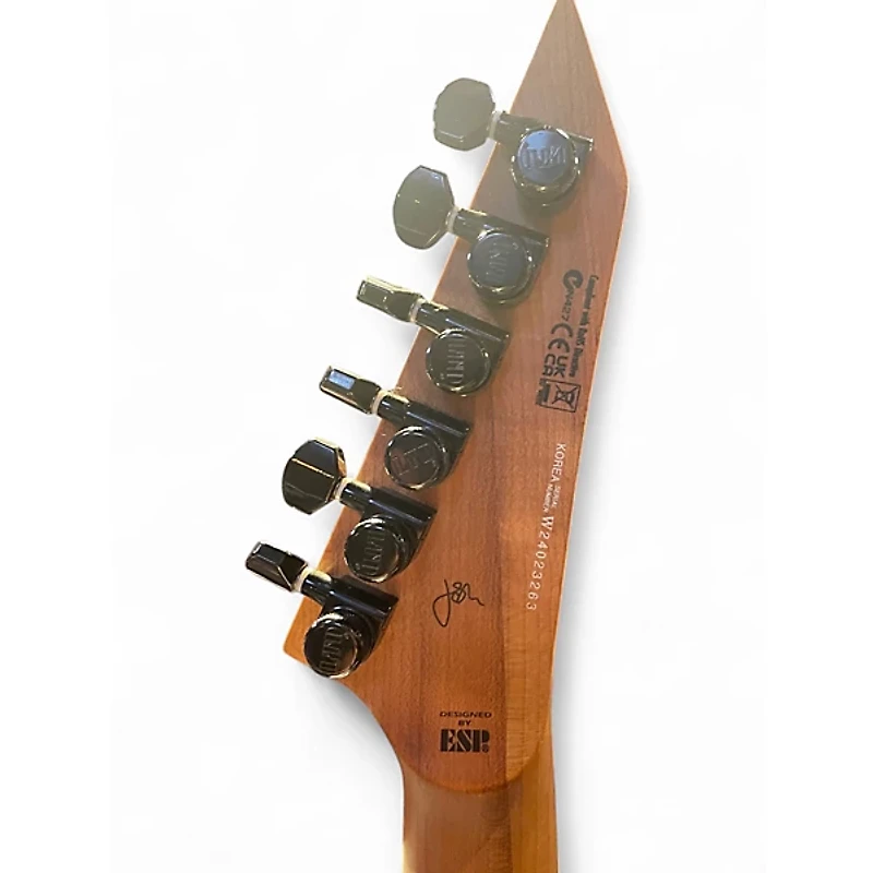 Used ESP LTD Josh Middleton JM-II Black Shadow Burst  Solid Body Electric Guitar