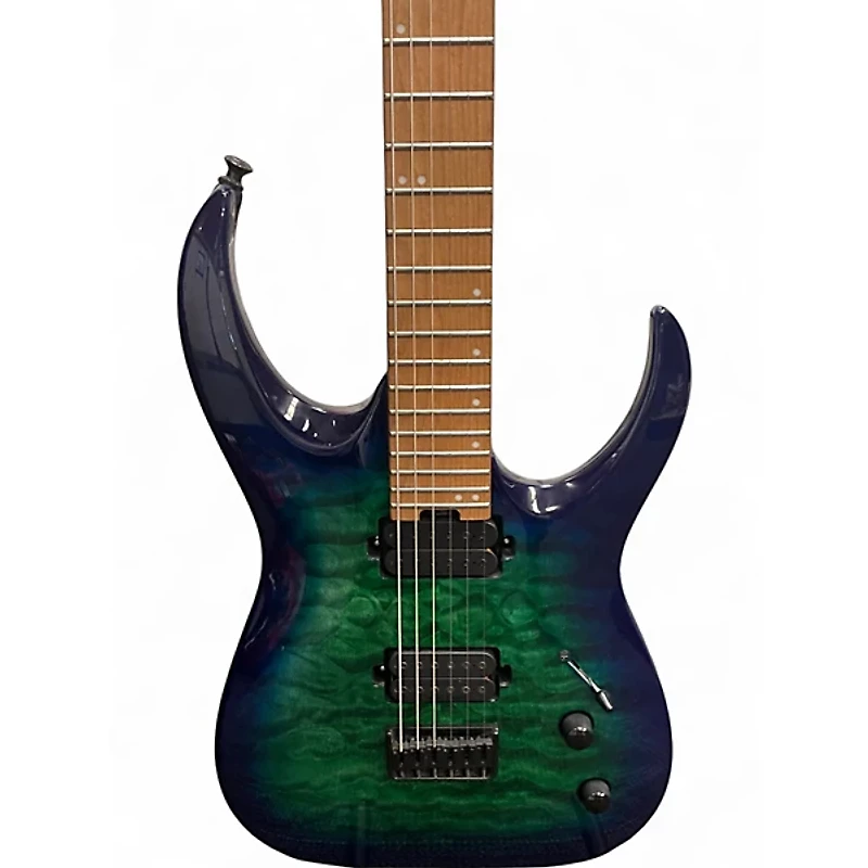 Used Jackson Pro Series Misha Mansoor Signature Juggernaut HT6 Chlorine Burst Solid Body Electric Guitar