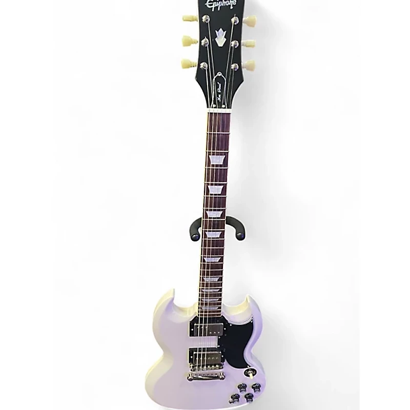 Used Epiphone 1961 Les Paul SG Standard Alpine White Solid Body Electric Guitar
