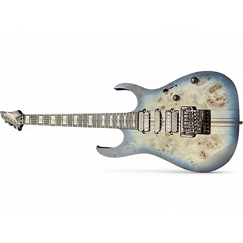 Used Ibanez RGT1270PB COSMIC BLUE STARBURST FLAT Solid Body Electric Guitar