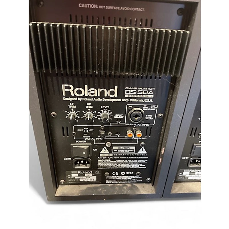 Used Roland DS-50A (Pair) Powered Monitor