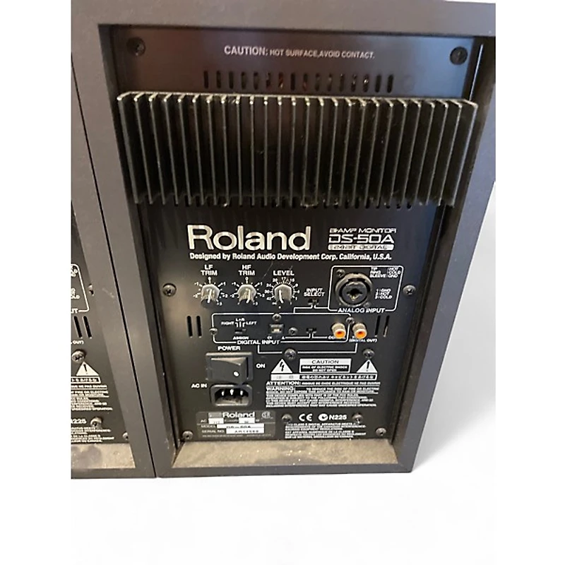 Used Roland DS-50A (Pair) Powered Monitor