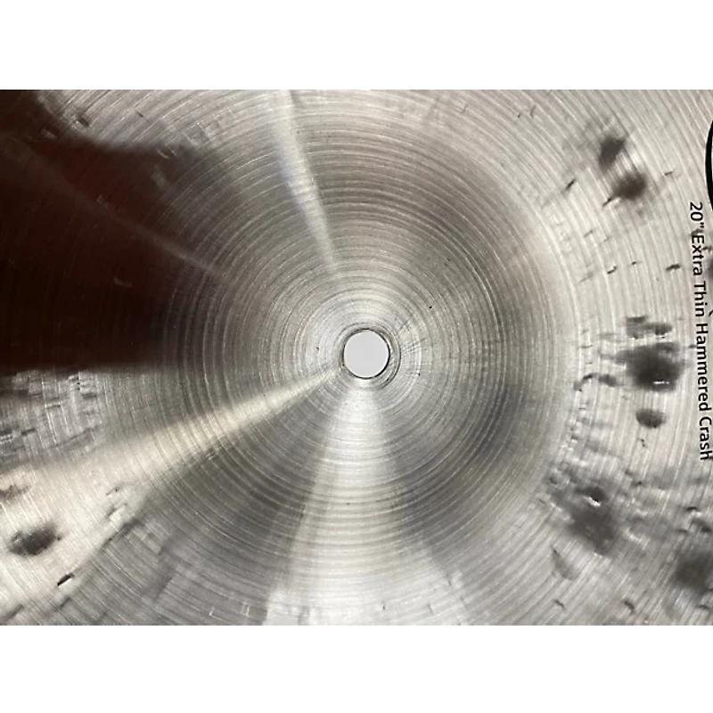 Used MEINL 20in byzance extra thin hammered crash Cymbal