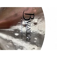 Used MEINL 20in byzance extra thin hammered crash Cymbal