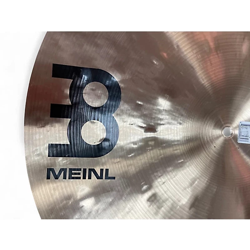 Used MEINL 20in byzance extra thin hammered crash Cymbal