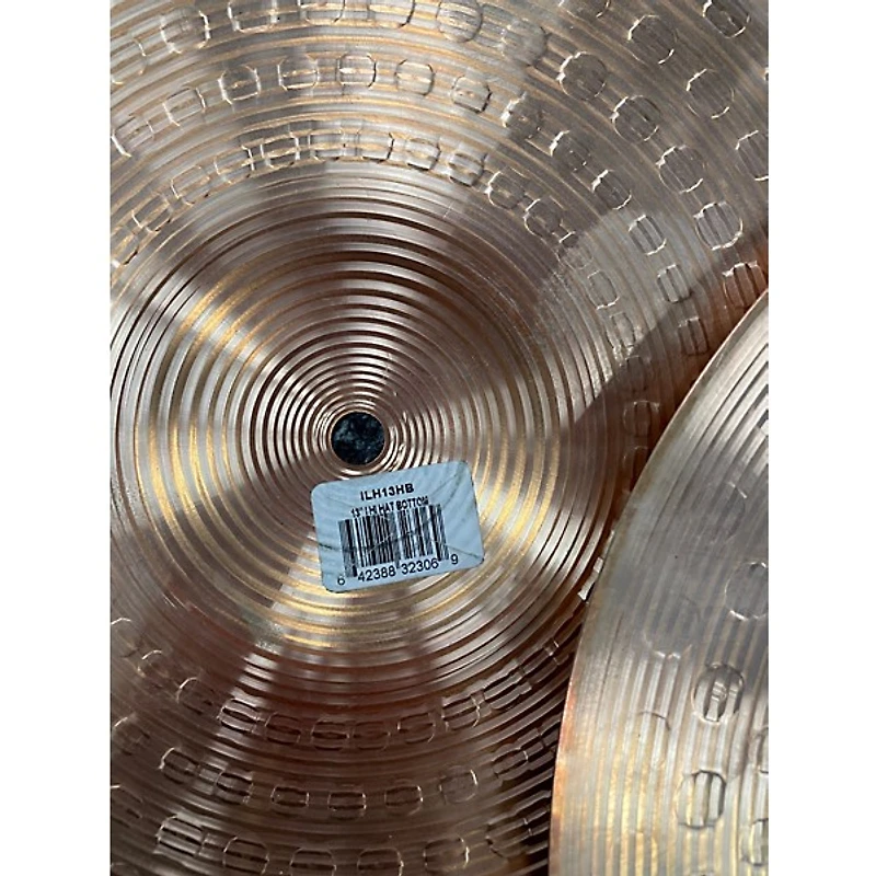 Used Zildjian 13in I SERIES HI HAT PAIR Cymbal