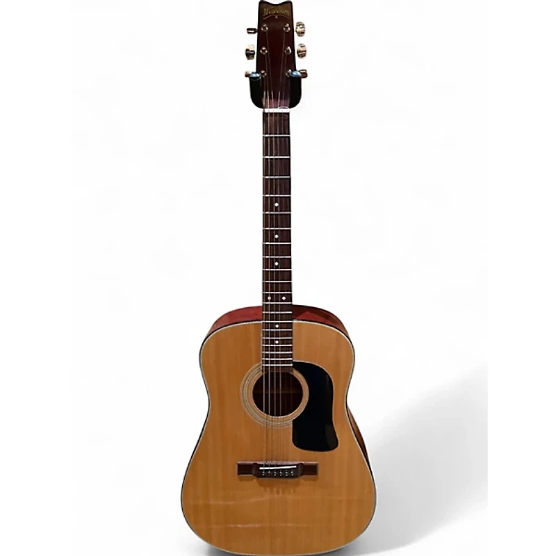 Used Washburn D-10N Natural Acoustic Guitar
