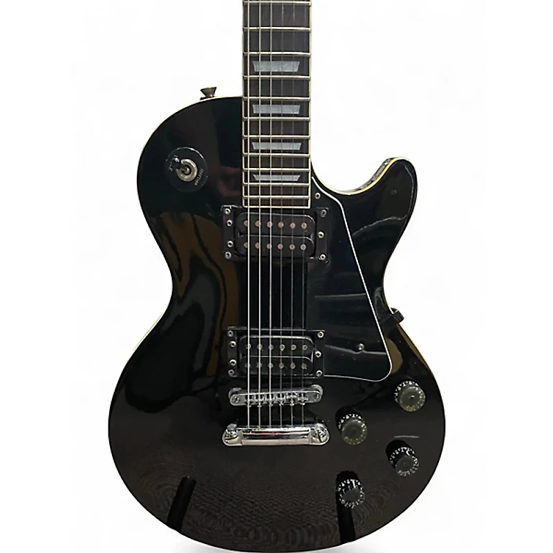 Used Hohner L75 Black Solid Body Electric Guitar