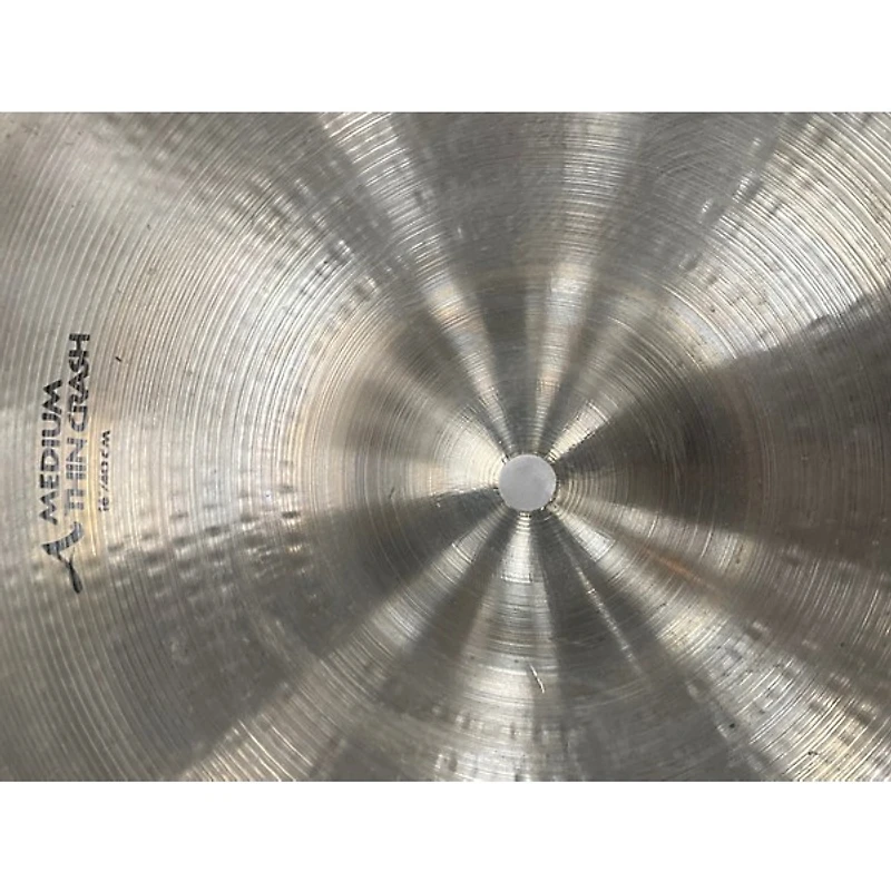Used Zildjian 16in A Series Medium Thin Crash Cymbal