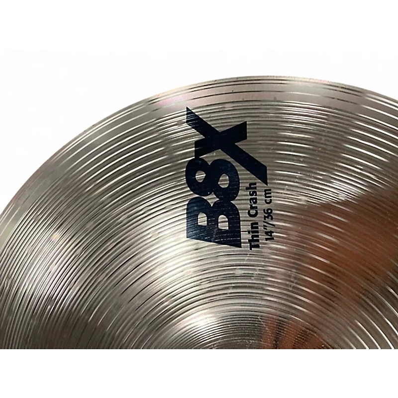 Used SABIAN 14in B8X THIN CRASH Cymbal