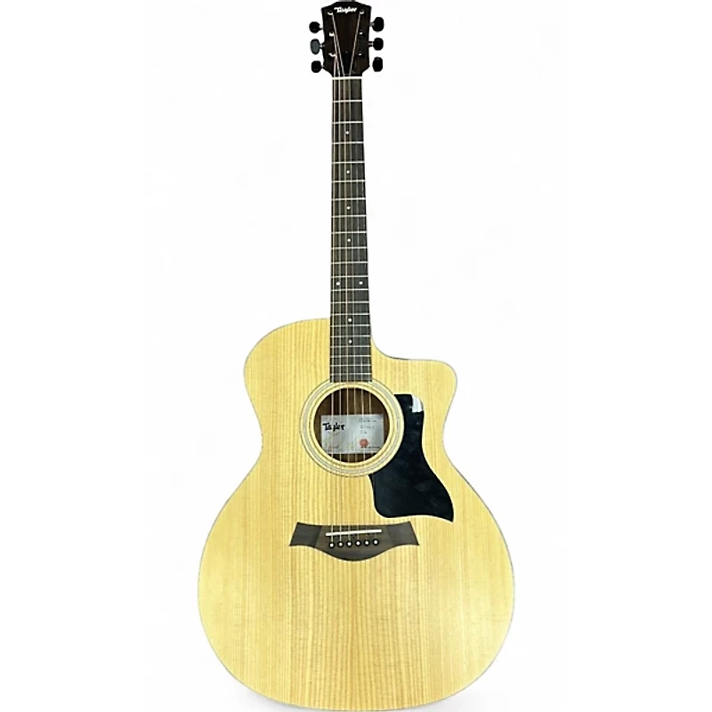 Used Taylor 114CE Natural Acoustic Electric Guitar