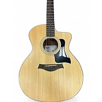 Used Taylor 114CE Natural Acoustic Electric Guitar