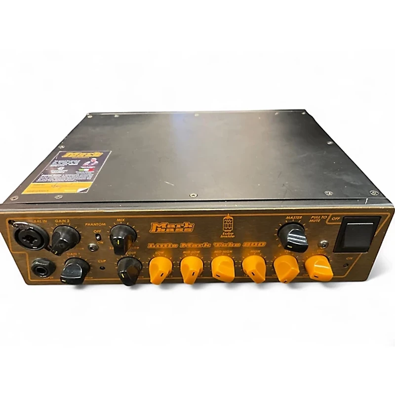 Used Markbass Little Mark Tube 800 Tube Bass Amp Head