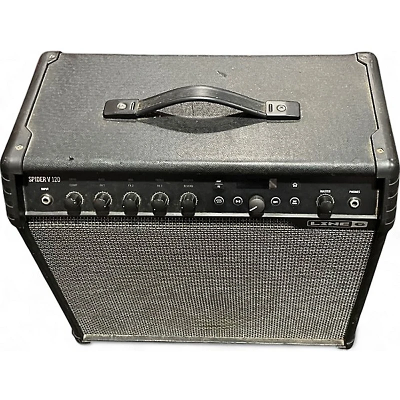 Used Line 6 Spider V 120 1x12 Guitar Combo Amp