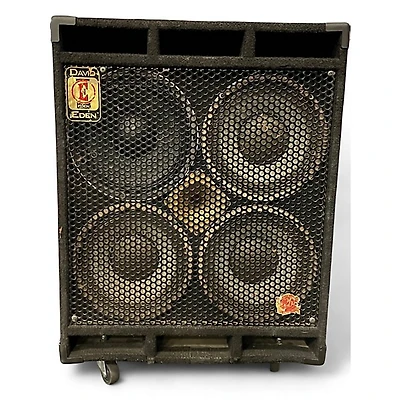 Used Eden D410XLT 700W 4x10 Bass Cabinet