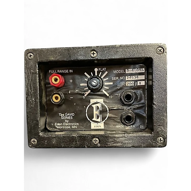 Used Eden D410XLT 700W 4x10 Bass Cabinet