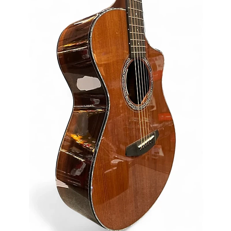 Used Breedlove Legacy Concert Natural Acoustic Electric Guitar