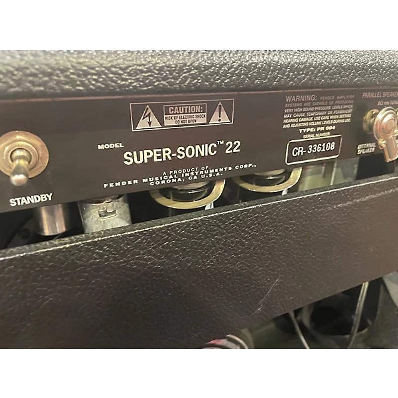 Used Fender Super Sonic 22 22W Tube Guitar Amp Head