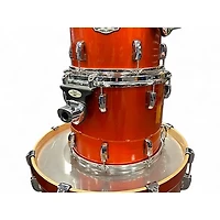 Used Pearl 5 Piece Vision Metallic Orange Drum Kit