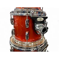 Used Pearl 5 Piece Vision Metallic Orange Drum Kit