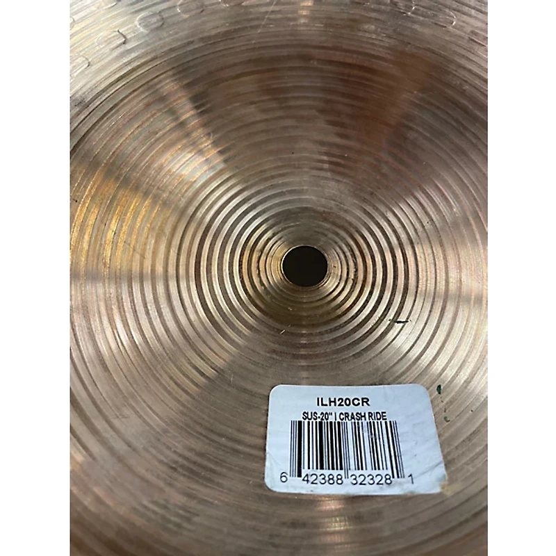Used Zildjian 20in i series crash ride Cymbal
