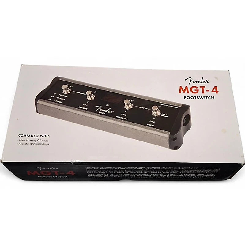 Used Fender MGT-4  Pedal
