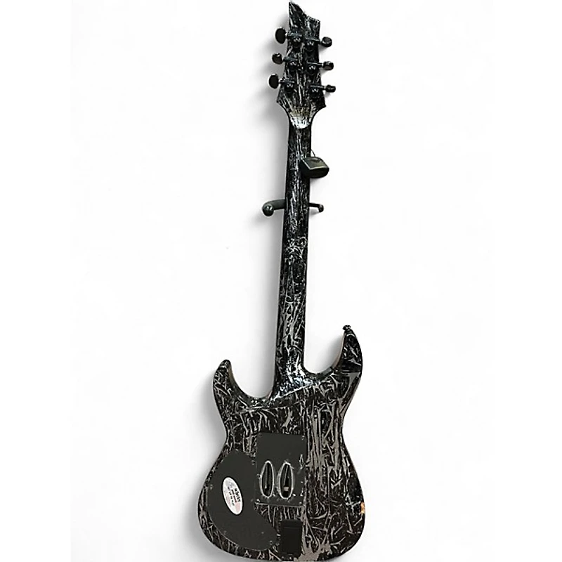 Used Schecter Guitar Research C1 FR-S Silver Mountain Solid Body Electric Guitar