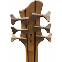 Used Ibanez BTB406QM Trans Black Electric Bass Guitar