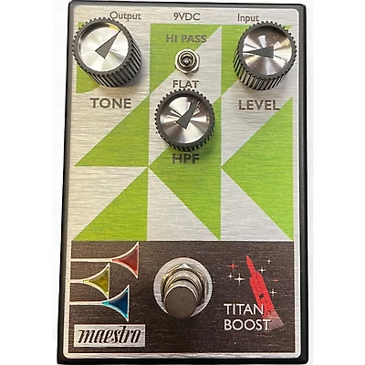 Used Maestro titan boost Effect Pedal