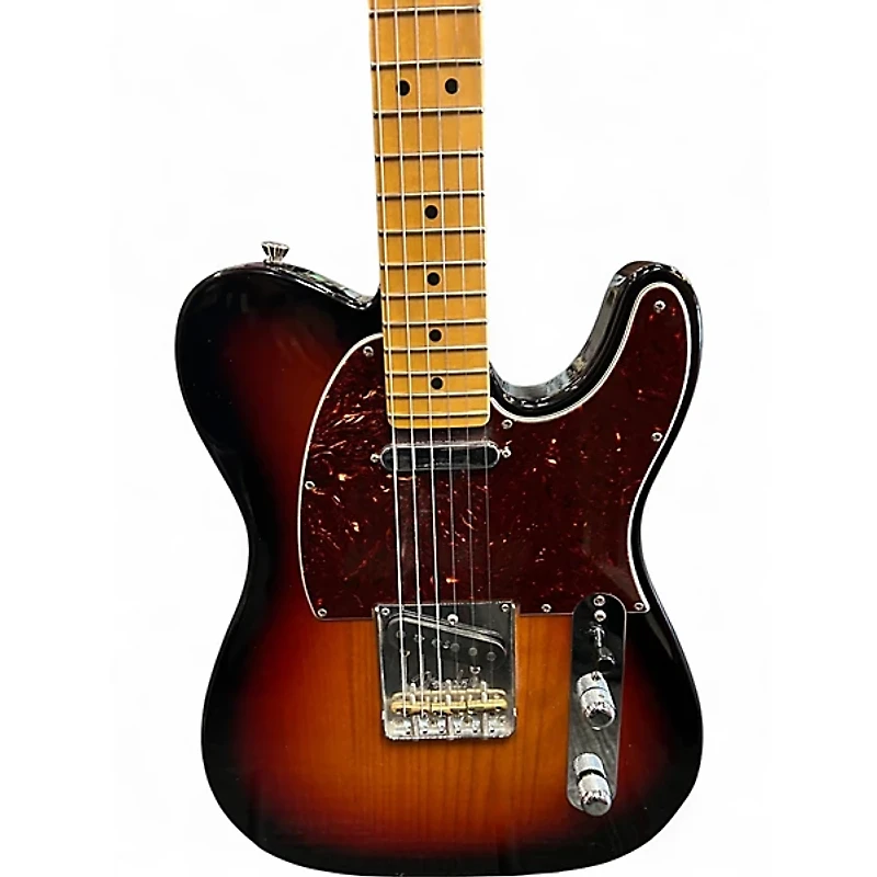 Used Fender American Professional II Telecaster 2 Tone Sunburst Solid Body Electric Guitar