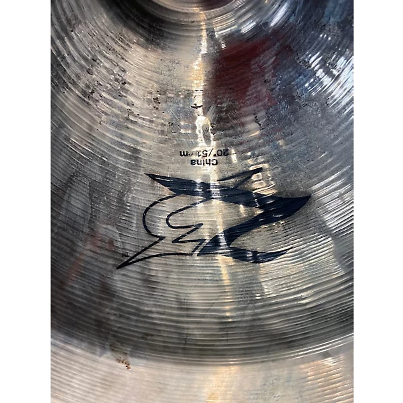 Used Zildjian 20in Z3 China Brilliant Cymbal