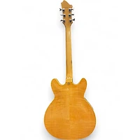 Used Hagstrom Viking Deluxe Natural Hollow Body Electric Guitar
