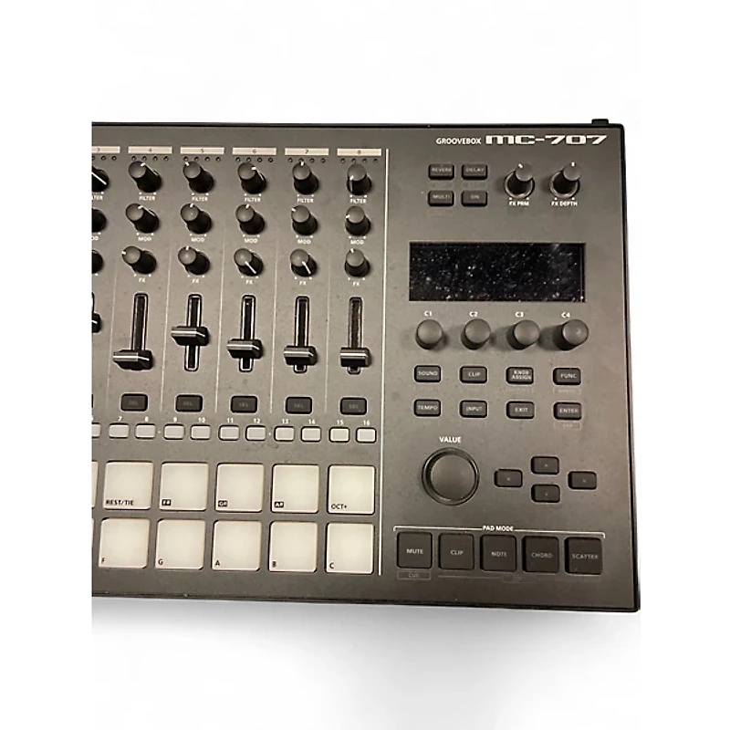 Used Roland MC-707 Groovebox Production Controller