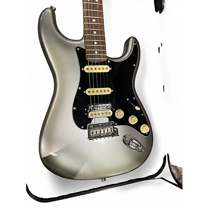 Used Fender American Professional II Stratocaster Metallic Silver Solid Body Electric Guitar