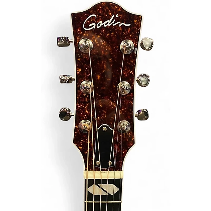 Used Godin Metropolis LTD Havana Burst Acoustic Electric Guitar