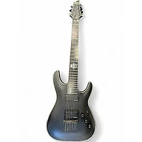 Used Schecter Guitar Research BLACKJACK SLS C-7 P Hell's Gate Satin Black Solid Body Electric Guitar