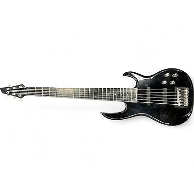 Used Carvin LB76 Black Electric Bass Guitar