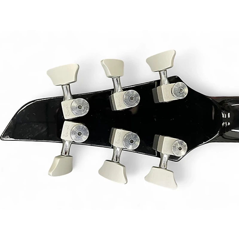 Used Carvin LB76 Black Electric Bass Guitar