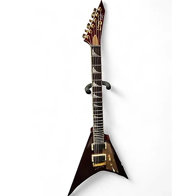 Used ESP ltd kh-v red sparkle Solid Body Electric Guitar