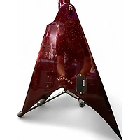 Used ESP ltd kh-v red sparkle Solid Body Electric Guitar