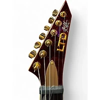 Used ESP ltd kh-v red sparkle Solid Body Electric Guitar