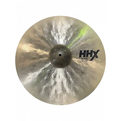 Used SABIAN 18in HHX COMPLEX THIN CRASH Cymbal