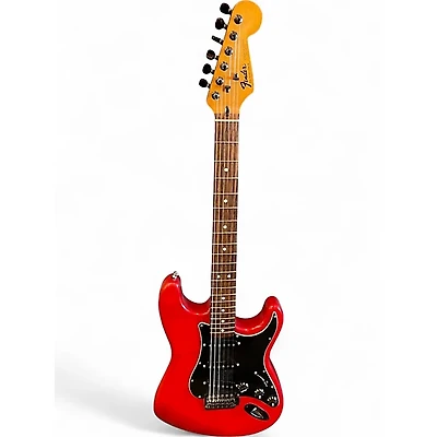 Used Fender Standard Stratocaster Candy Apple Red Solid Body Electric Guitar