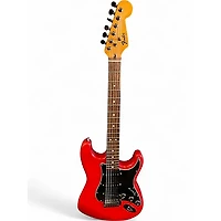 Used Fender Standard Stratocaster Candy Apple Red Solid Body Electric Guitar
