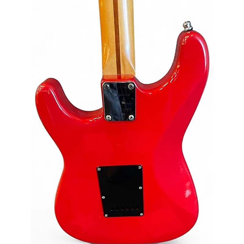 Used Fender Standard Stratocaster Candy Apple Red Solid Body Electric Guitar