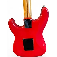 Used Fender Standard Stratocaster Candy Apple Red Solid Body Electric Guitar